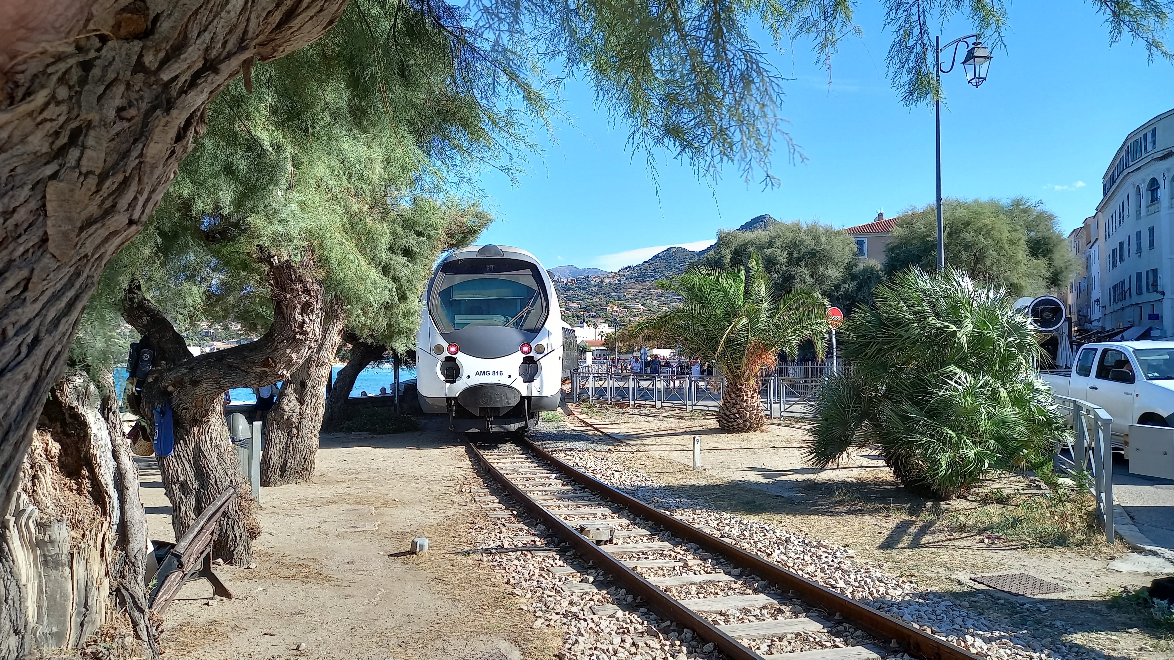 train en Corse